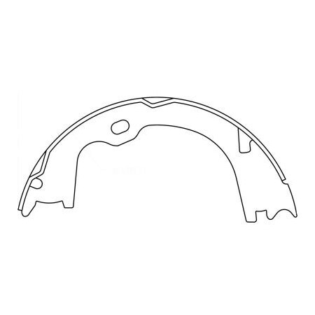 Centric Centric Premium Parking Brake Shoes, Centric Parts 111.09620 111.0962